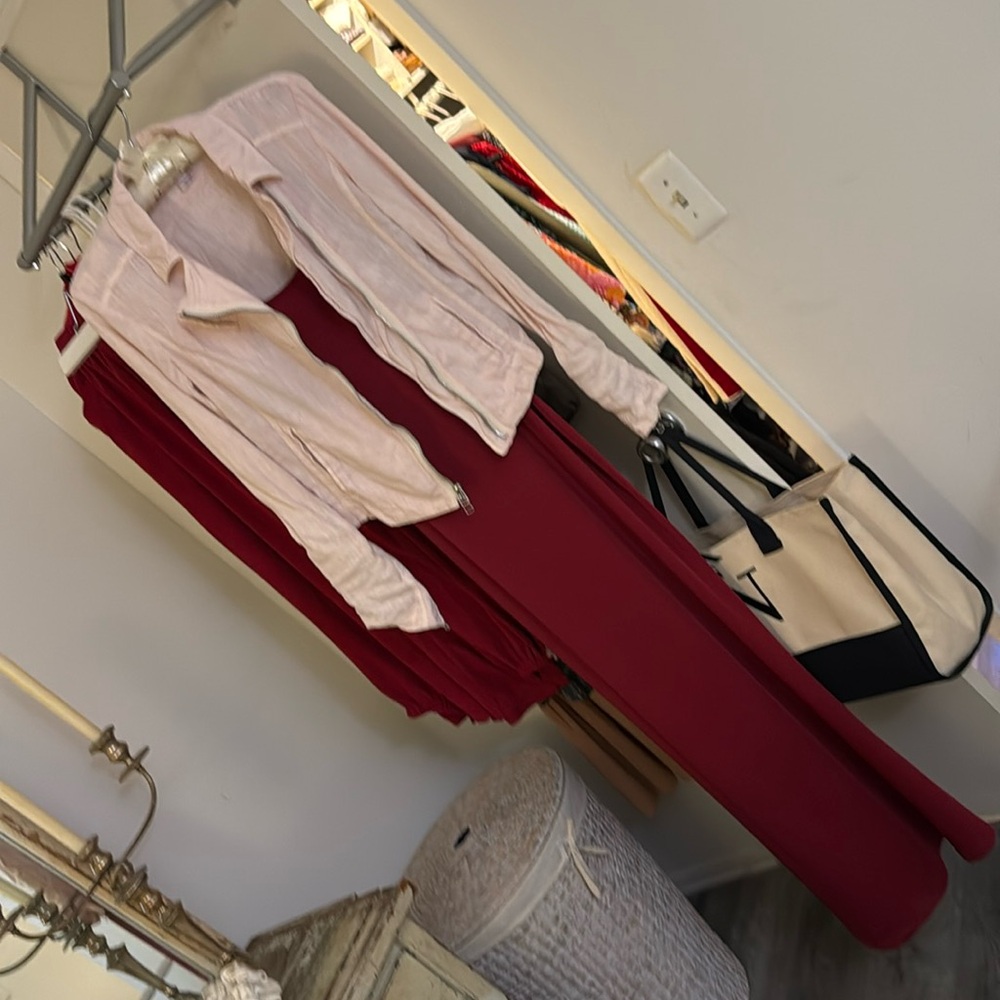 NWOT Cranberry slip, fish tail dress.